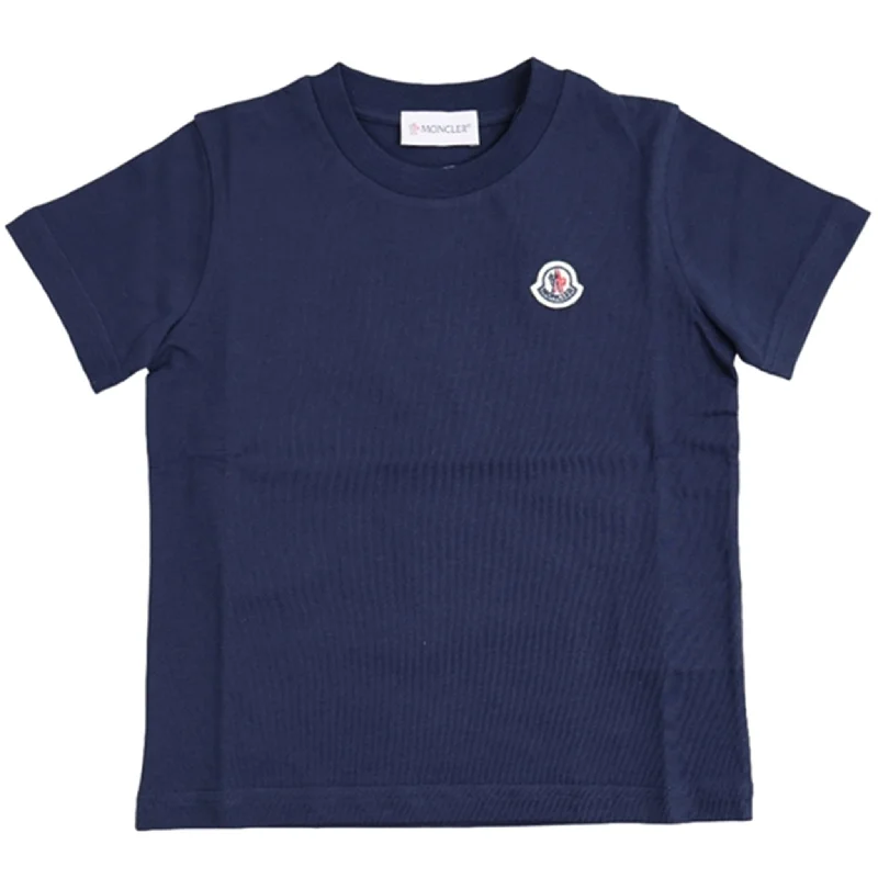 Linen T-ShirtsMoncler T-Shirt Navy