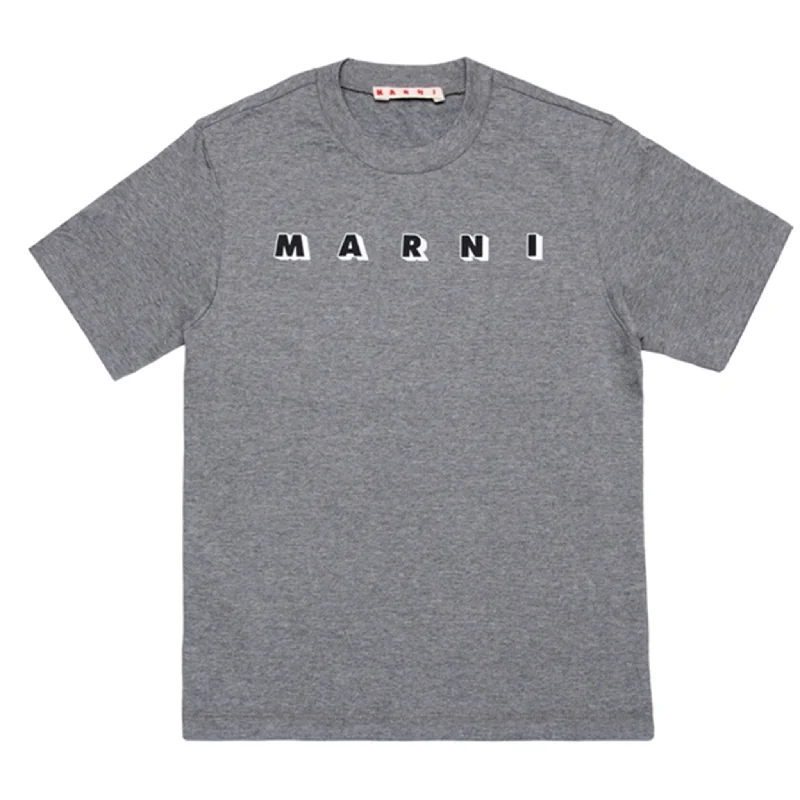 Slim Fit T-ShirtsMarni Medium Gray T-shirt