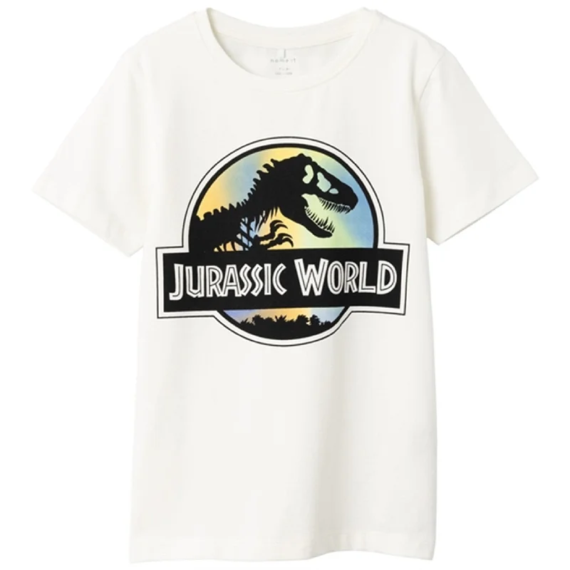 Minimalist T-ShirtsName it White Alyssum Jens Jurassic T-Shirt