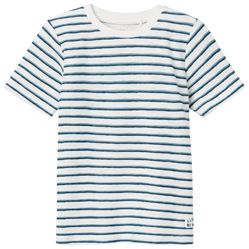 Fringed T-ShirtsName it Smoke Blue Josuf T-Shirt