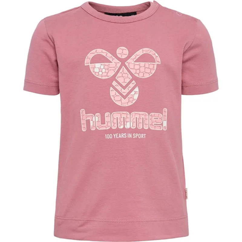 Polyester T-ShirtsHummel Mesa Rose Talya T-shirt S/S