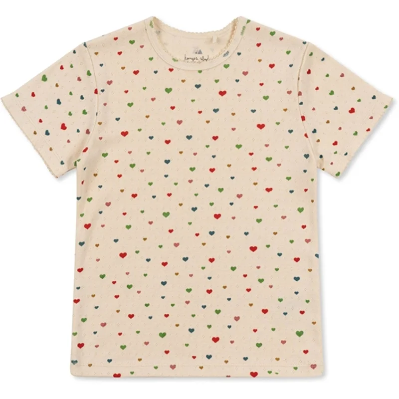 Blended Fabric T-ShirtsKonges Sløjd Multi Hearts Minnie T-shirt