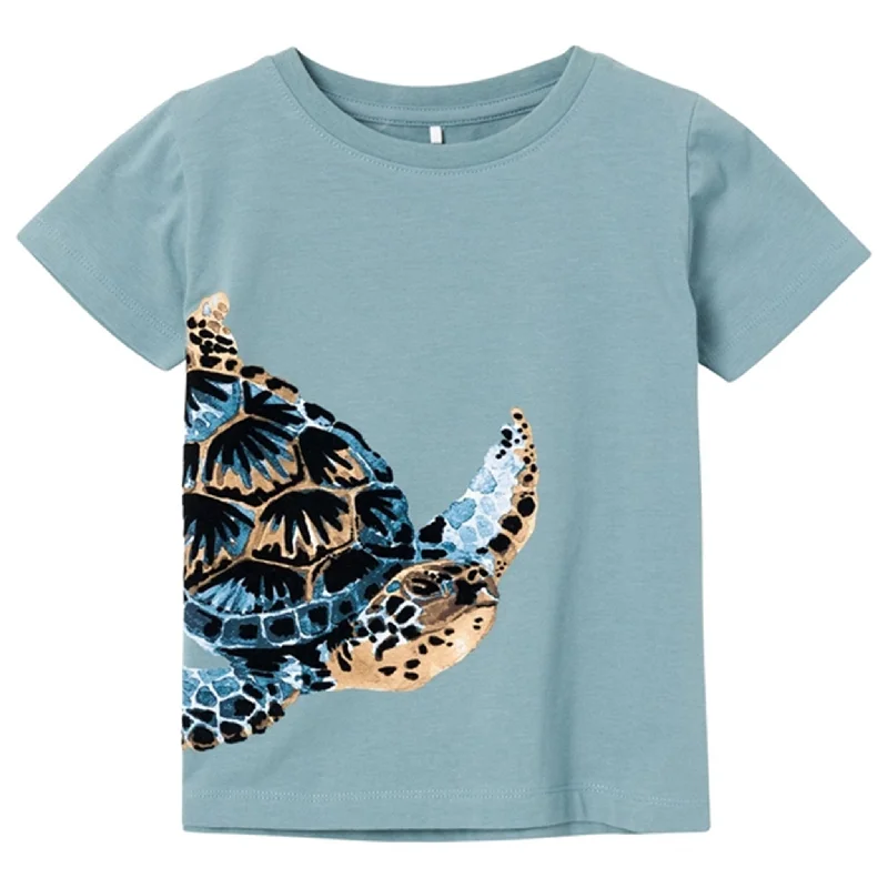 Painted T-ShirtsName it Smoke Blue Jesa T-Shirt