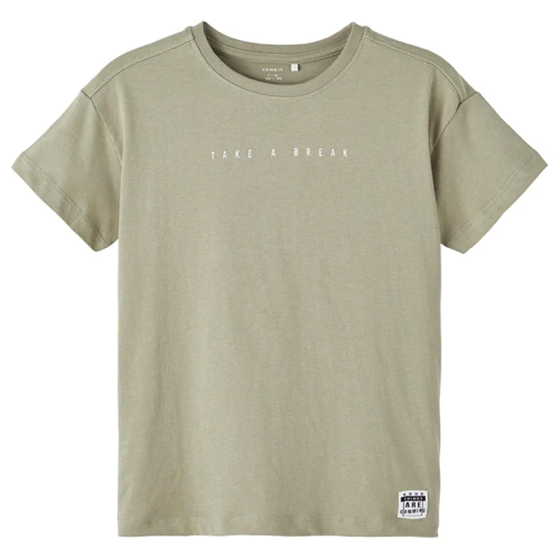 Crewneck T-ShirtsName it Dried Sage Jensen T-Shirt