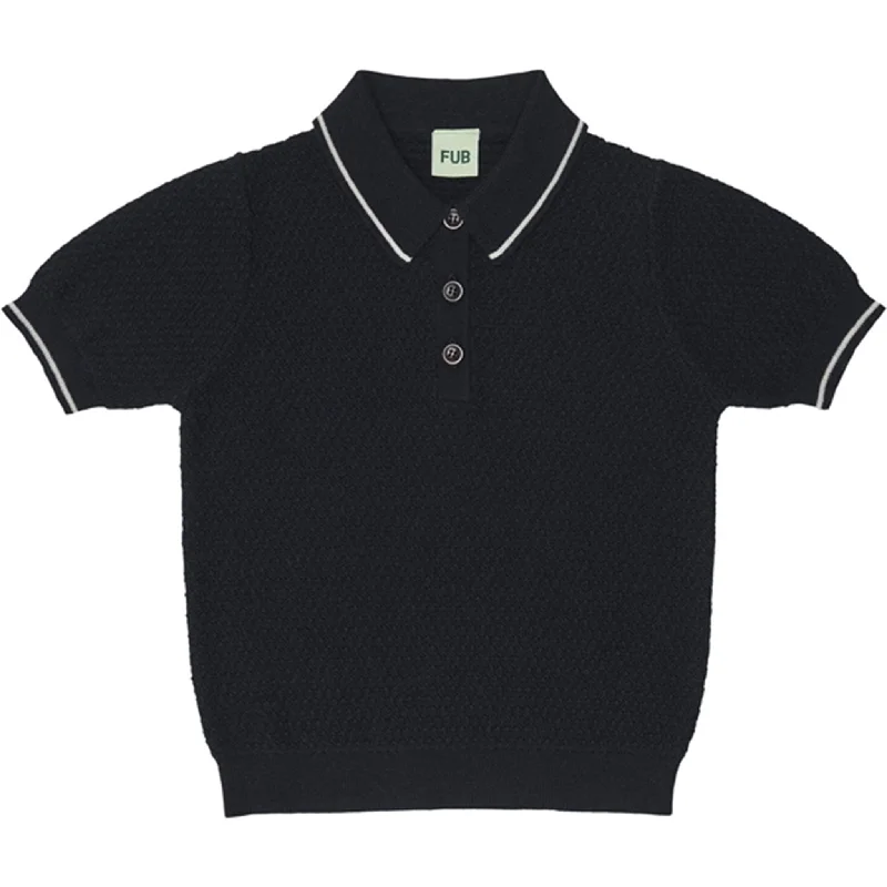 Pocket T-ShirtsFUB Pique T-shirt Dark Navy