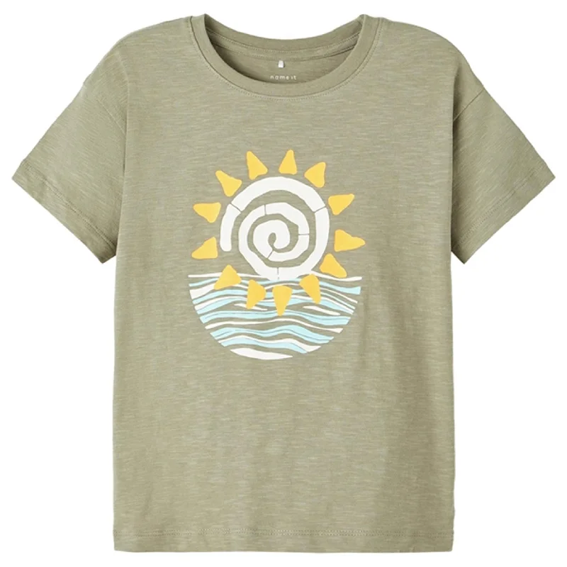 Limited Edition T-ShirtsName it Dried Sage Hatte T-Shirt