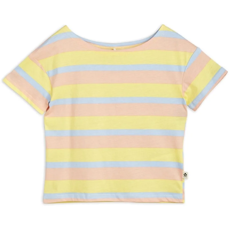 Fishing T-ShirtsMini Rodini Pastel Stripe T-Shirt Multi