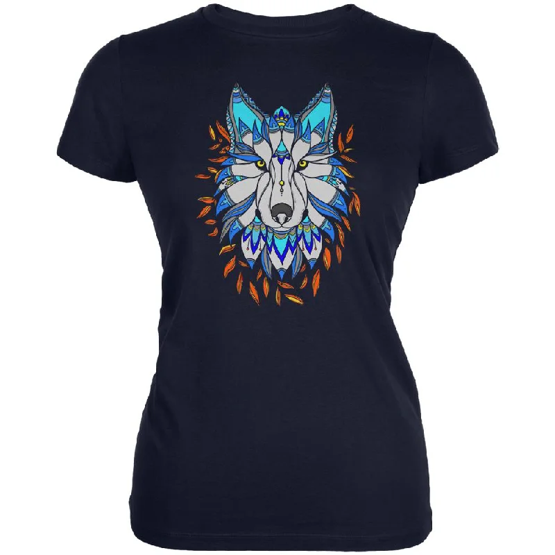 Glitter T-ShirtsTotem Wolf is my Spirit Animal Juniors Soft T Shirt