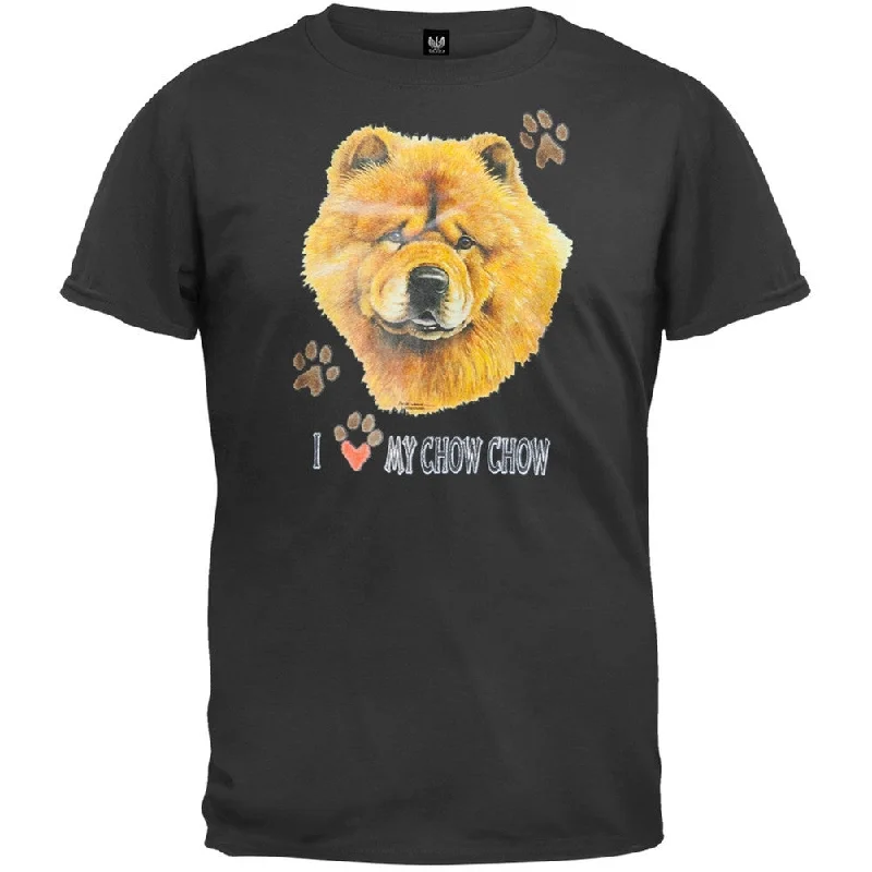 Printed T-ShirtsI Paw My Chow Chow T-Shirt