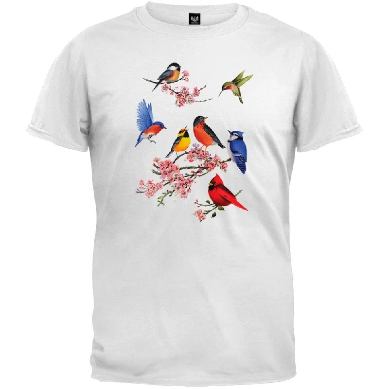 Athletic T-ShirtsSongbirds of America White T-Shirt