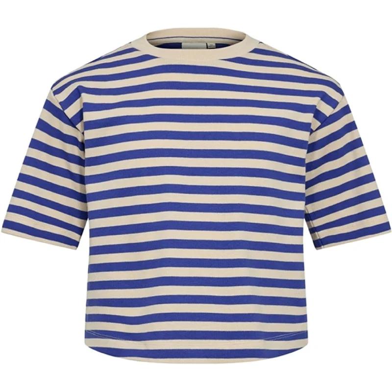 Tasseled T-ShirtsSofie Schnoor Cobalt Blue T-shirt