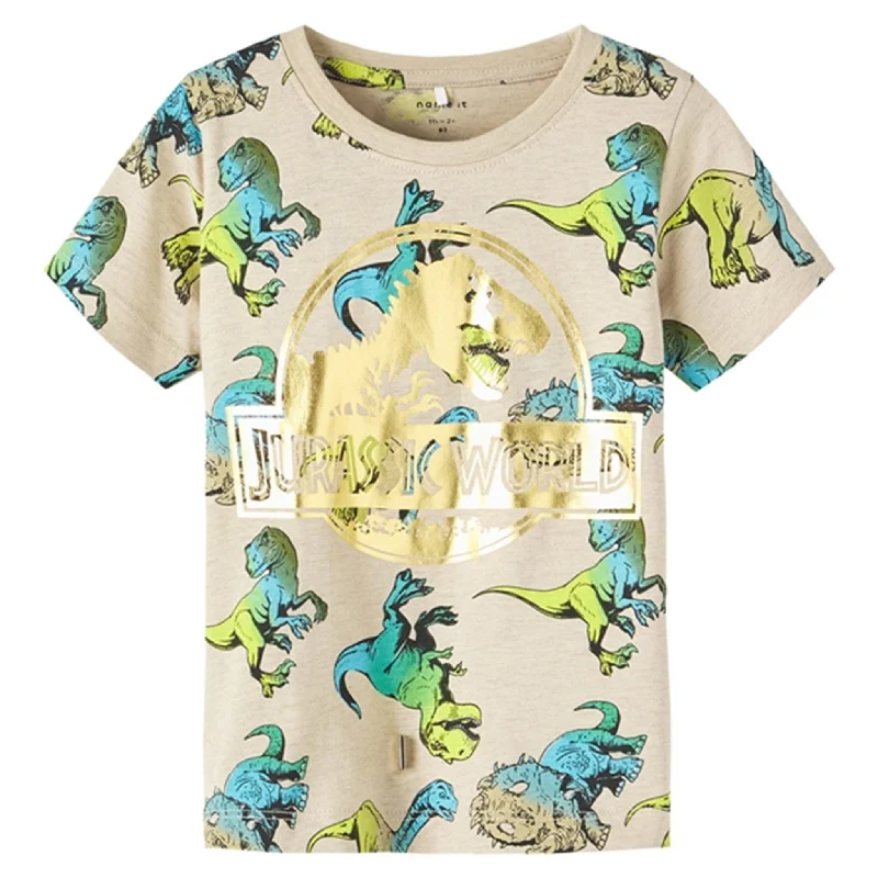 Jersey T-ShirtsName it Peyote Melange Julle Jurassic T-Shirt