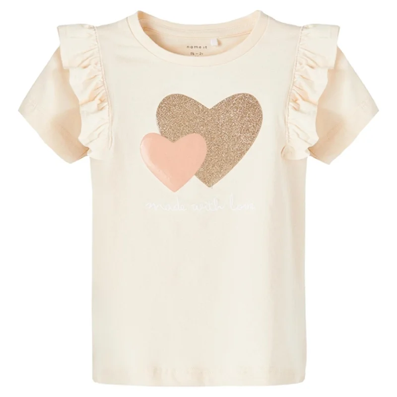 Hooded T-ShirtsName it Créme De Pêche Hilda T-Shirt