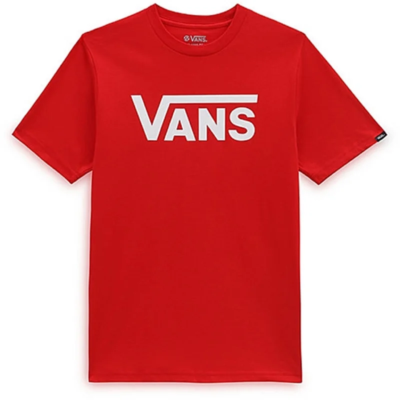 Silk T-ShirtsVANS By Vans Classic Boys T-Shirt True Red/White