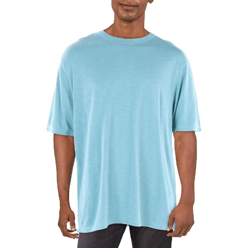 Leather-Paneled T-ShirtsFlip Sky Mens Tencel Blend Reversible T-Shirt