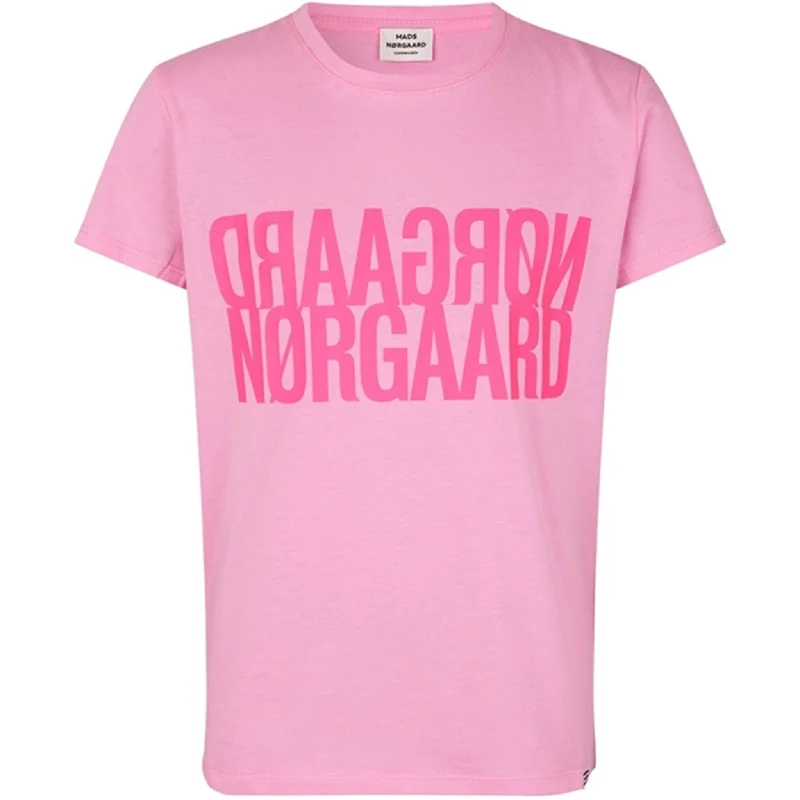 Fishing T-ShirtsMads Nørgaard Single Organic Tuvina T-shirt Begonia Pink