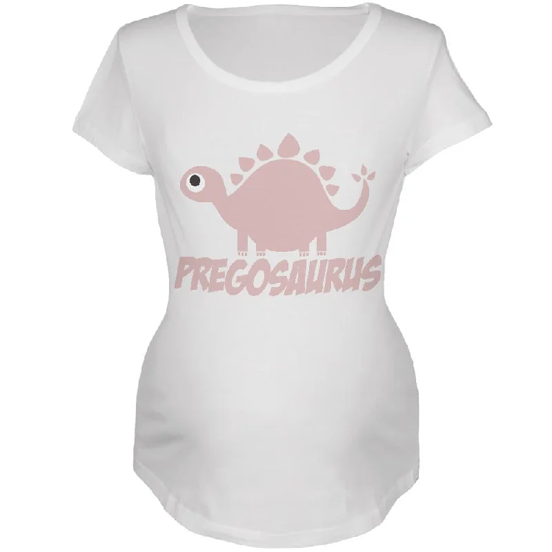 Skateboard T-ShirtsMother's Day Pregosaurus Funny Dinosaur Maternity Soft T Shirt