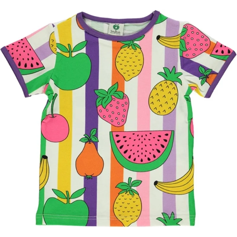 Casual T-ShirtsSmåfolk Viola Fruit T-shirt