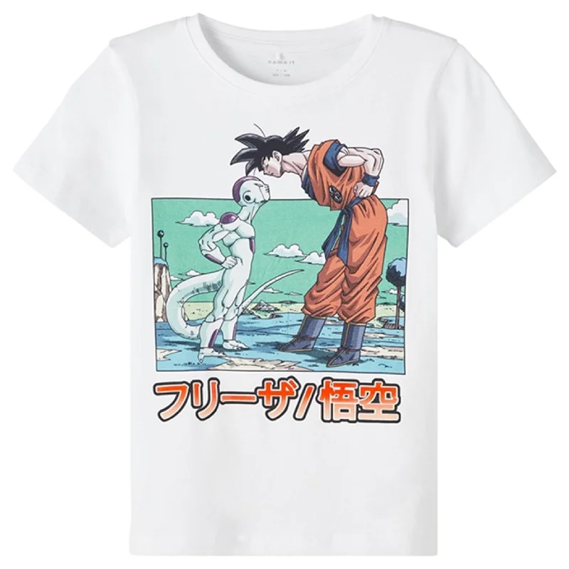 Retro T-ShirtsName it Bright White Masa Dragonball T-Shirt