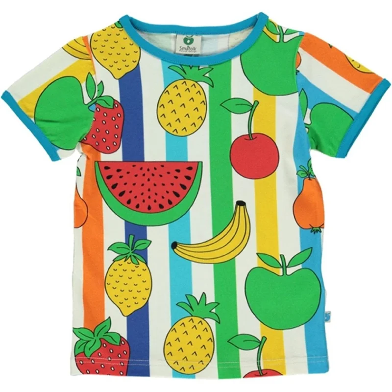 Formal T-ShirtsSmåfolk Blue Atoll Fruit T-shirt