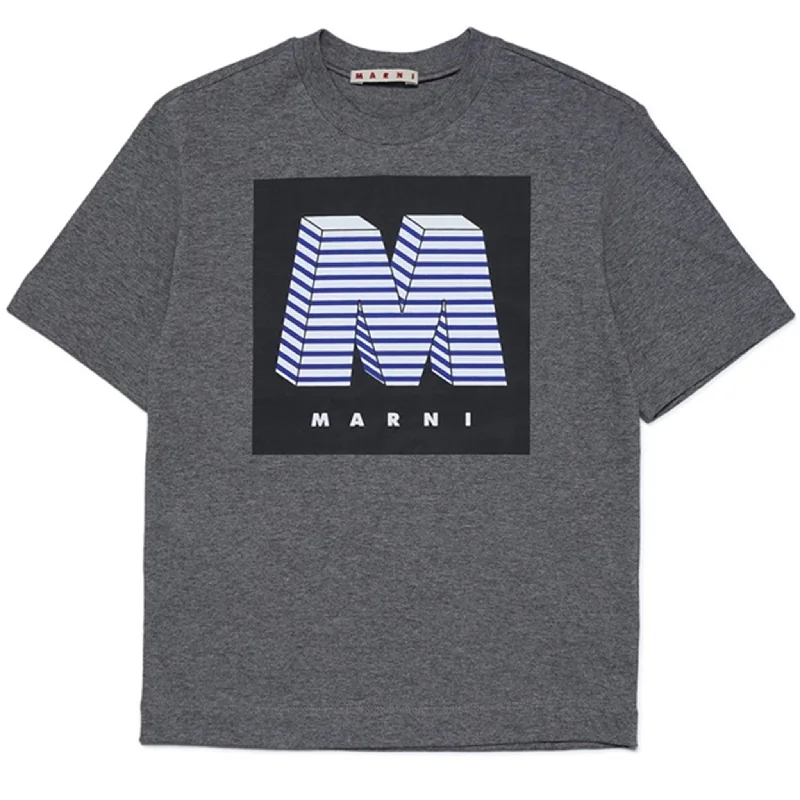 Graphic T-ShirtsMarni Medium Gray T-shirt