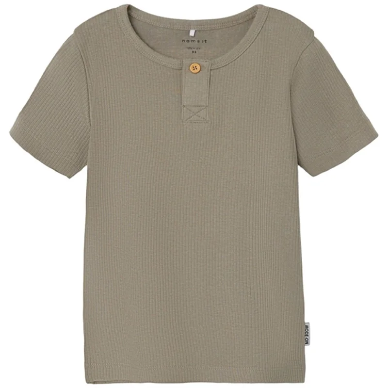 Beaded T-ShirtsName it Dried Sage Humus T-Shirt