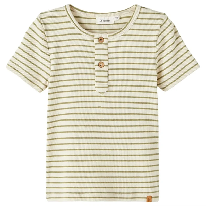 Recycled Fabric T-ShirtsLil'Atelier Sage Gago Slim T-Shirt