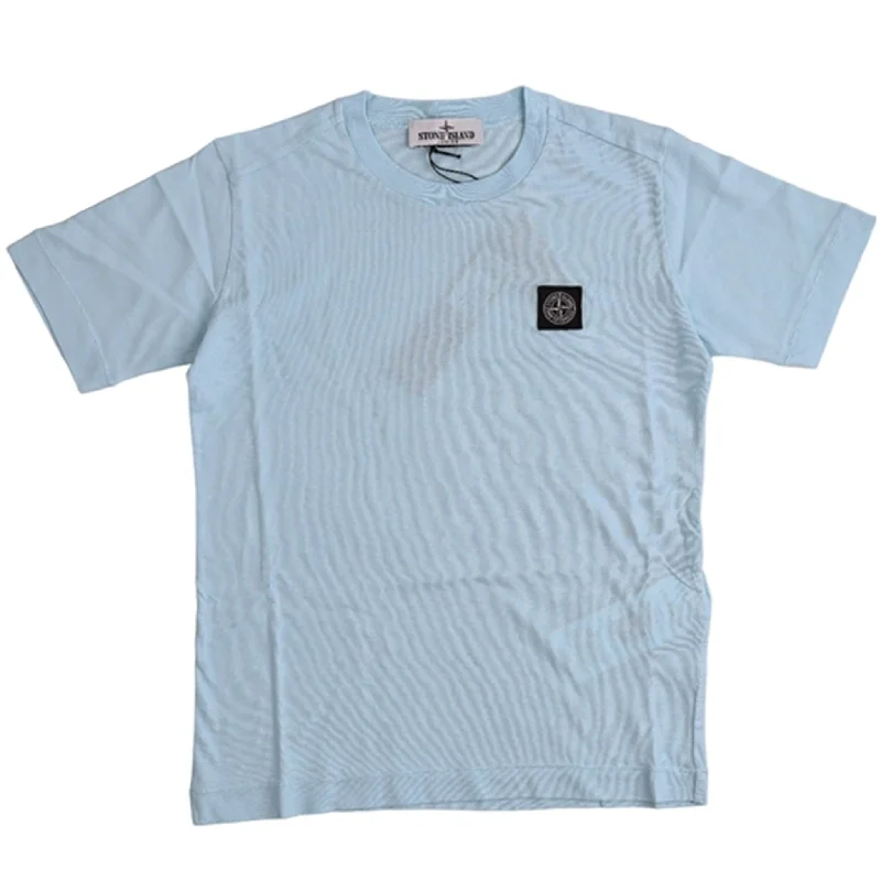 Gym T-ShirtsStone Island T-shirt Sky Blue