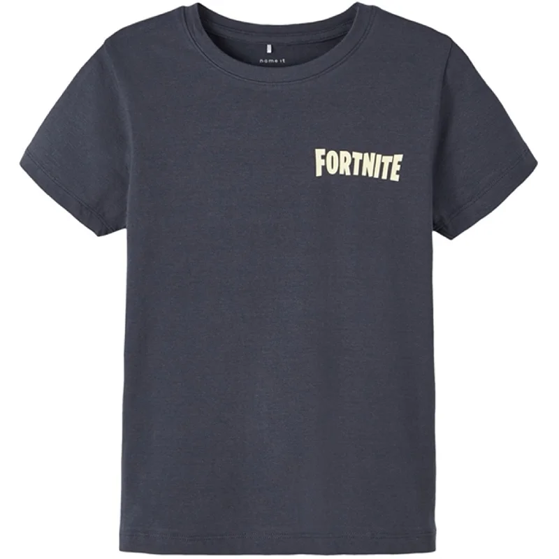 Button-Up T-ShirtsName it India Ink Asym Fortnite T-Shirt