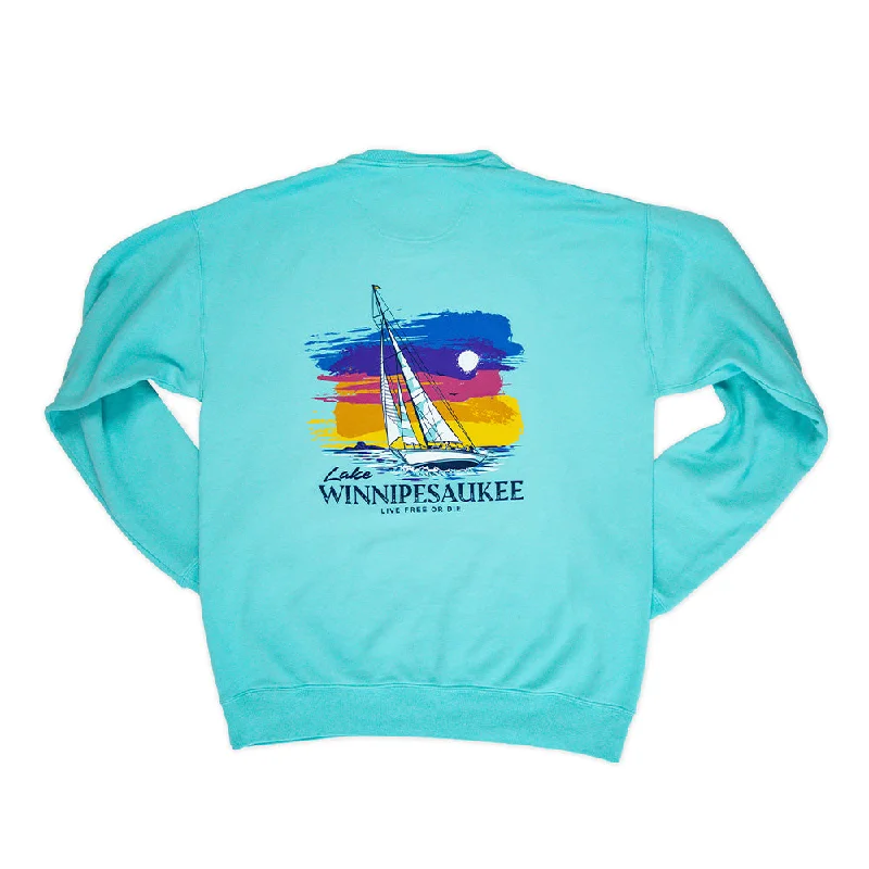 CrewnecktailorWinni Sailboat Crewneck- Mint