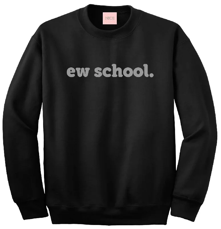 CrewneckpatternEw School Crewneck Sweatshirt