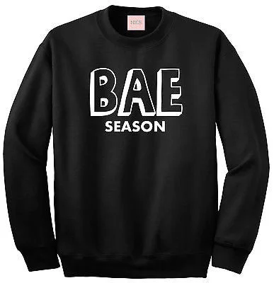 CrewneckaumentedVery Nice Bae Season Boyfriend Crewneck Sweatshirt