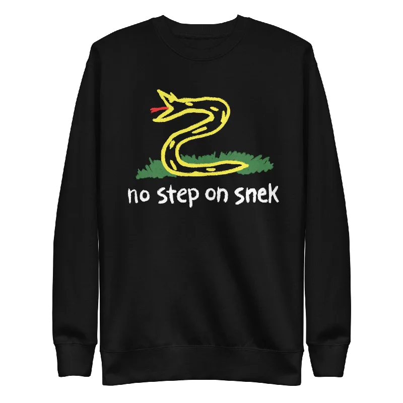 CrewneckcommunityNo Step On Snek Crewneck Sweatshirt