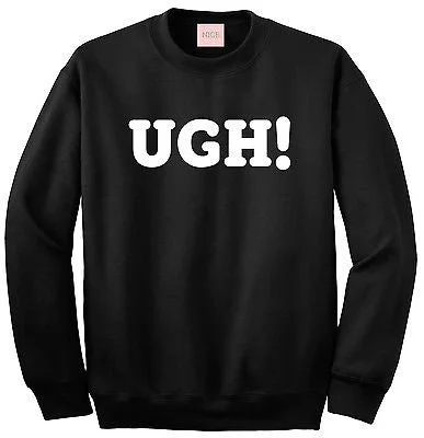 CrewnecknostalgiaVery Nice UGH Boyfriend Crewneck Sweatshirt