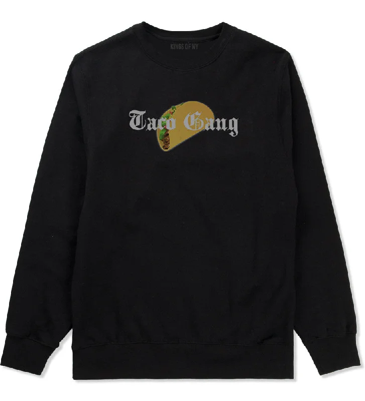 CrewnecktextureTaco Gang Crewneck Sweatshirt