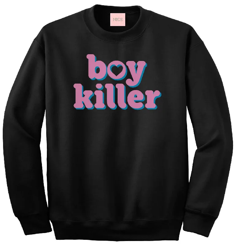 CrewneckcottonBoy Killer Heart Crewneck Sweatshirt