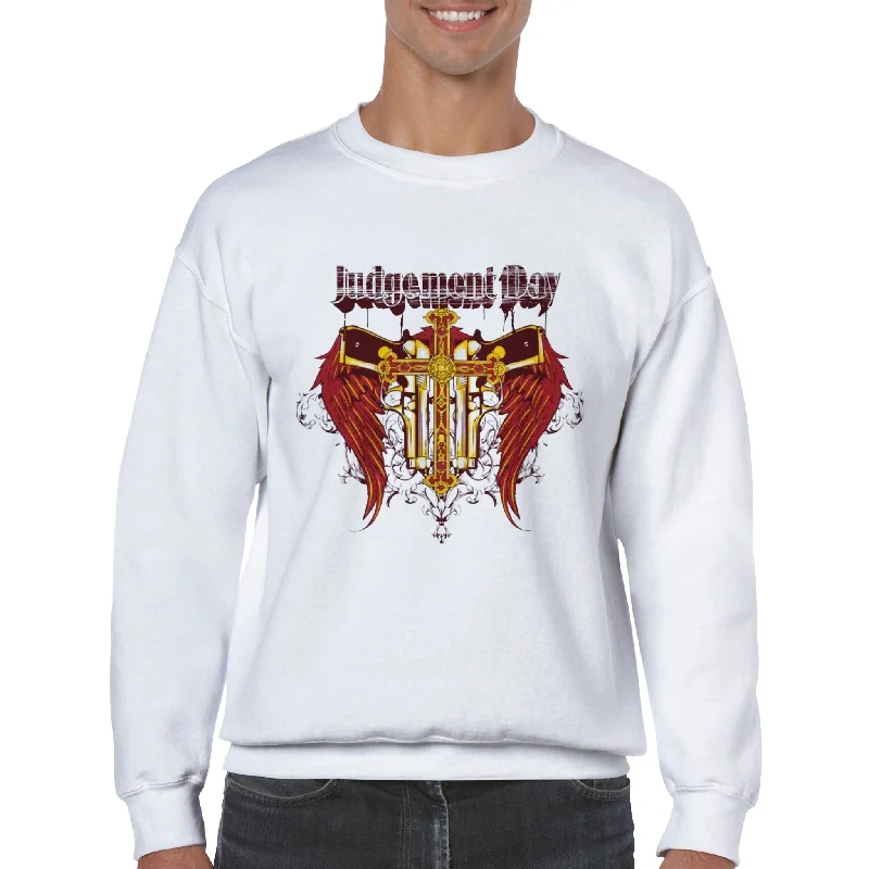 CrewneckhoodieJudgment Day.  Classic Unisex Crewneck Sweatshirt