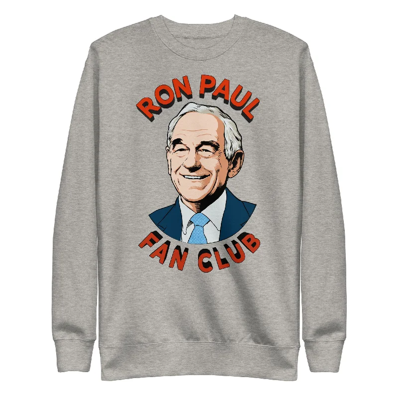 CrewneckvibeRon Paul Fan Club Crewneck Sweatshirt