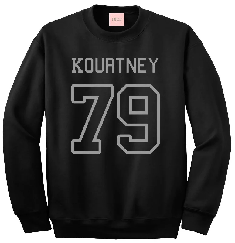 CrewnecktrendKourtney 79 Team Crewneck Sweatshirt