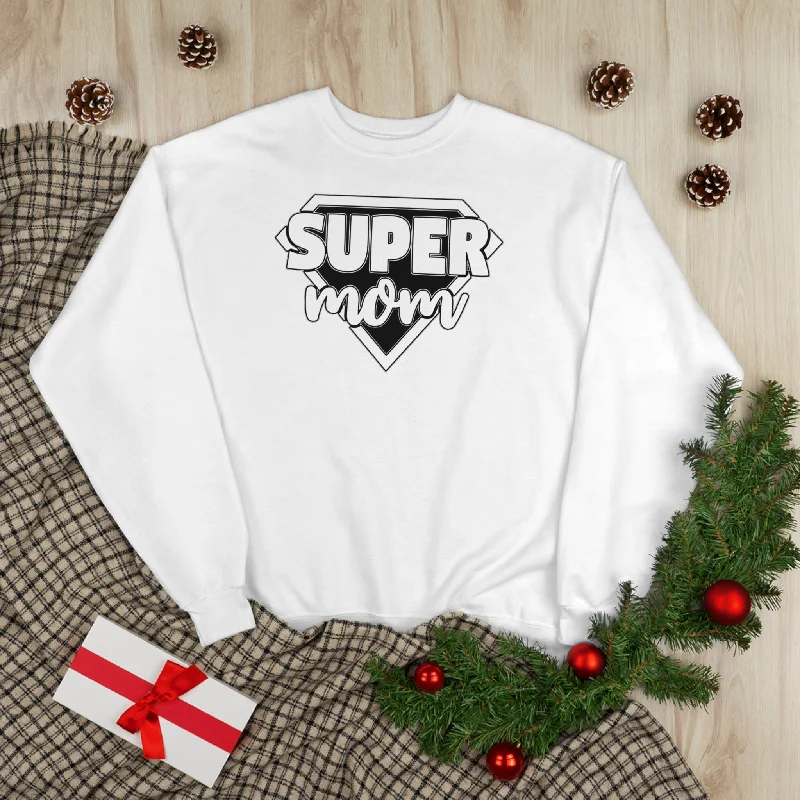 CrewneckwebSupermom | Crewneck Sweatshirt | Unisex Sizing