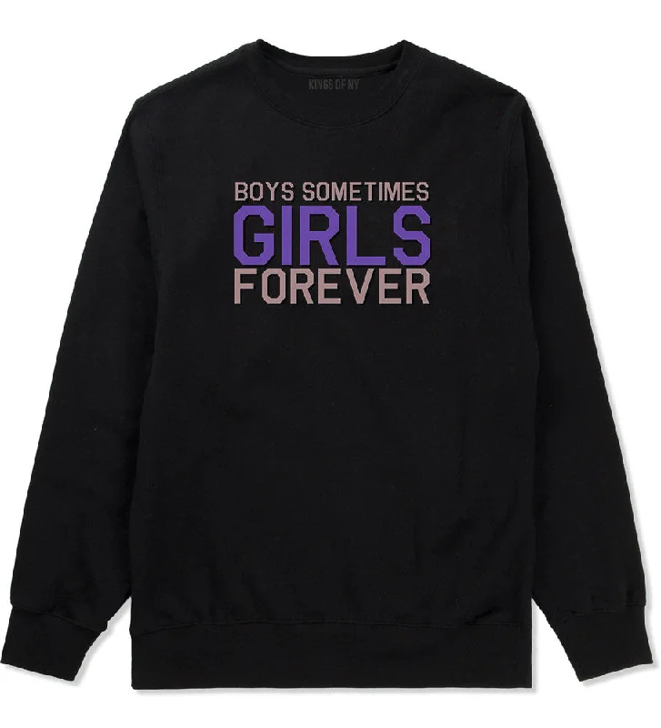 CrewneckdeviceGirls Forever Crewneck Sweatshirt