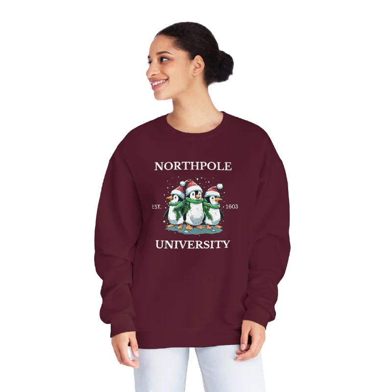 CrewneckmodernNorthpole University | Crewneck Sweatshirt