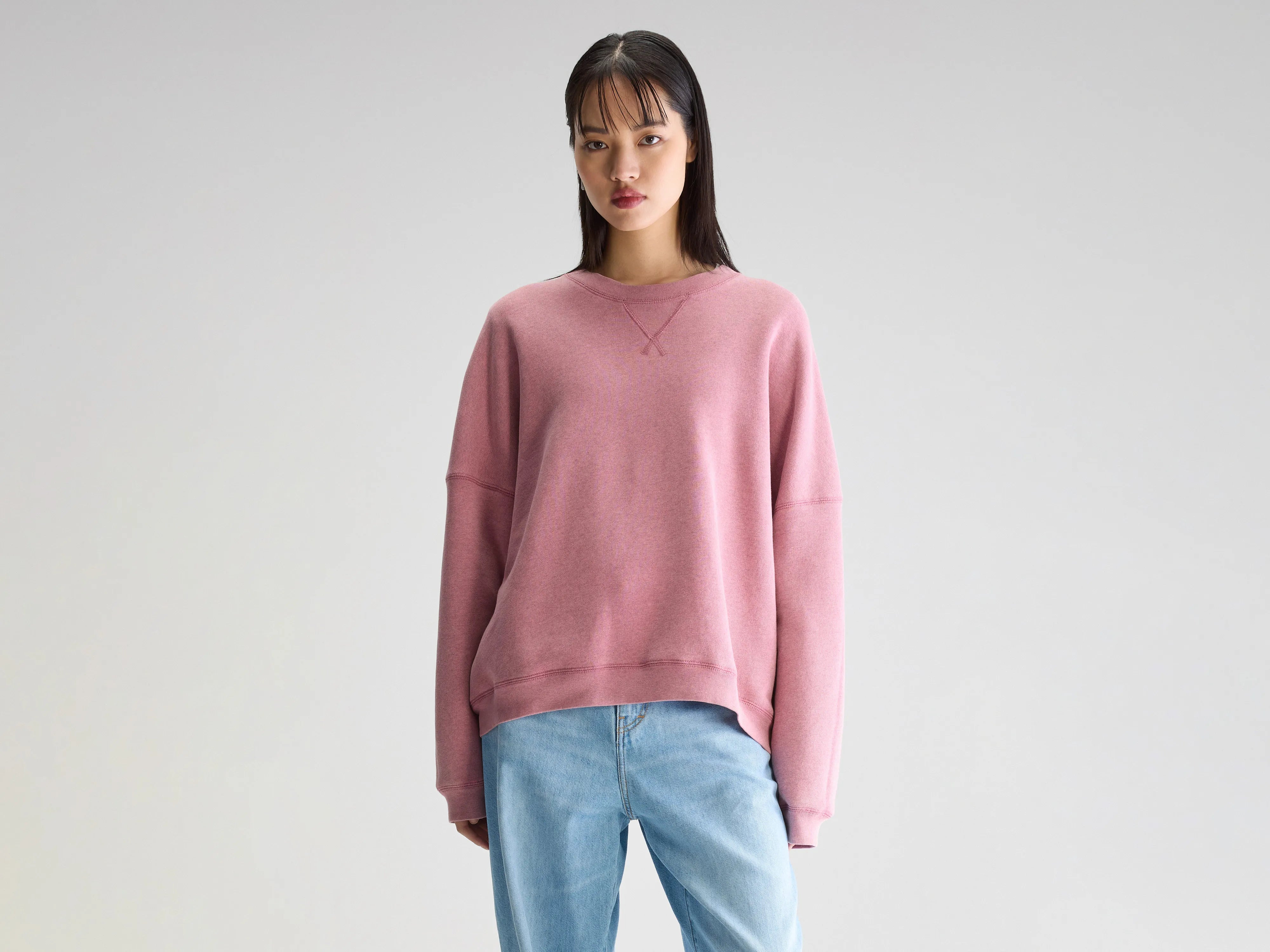 CrewneckfinishFlipo crewneck sweatshirt (251 / W / PINKLADY)