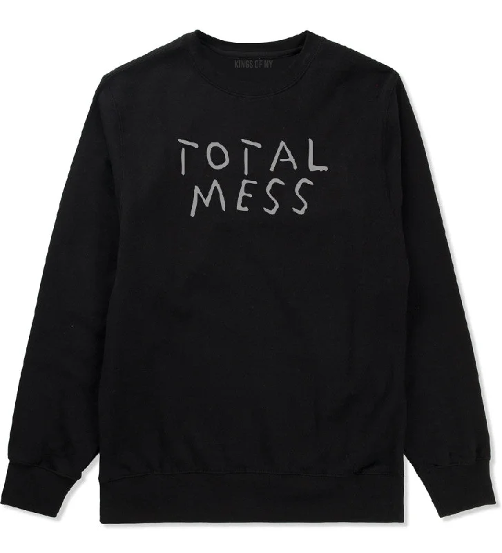 CrewneckbreathableTotal Mess Crewneck Sweatshirt