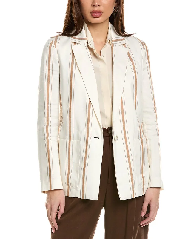 BlazerdancePiazza Sempione Linen & Silk-Blend Blazer