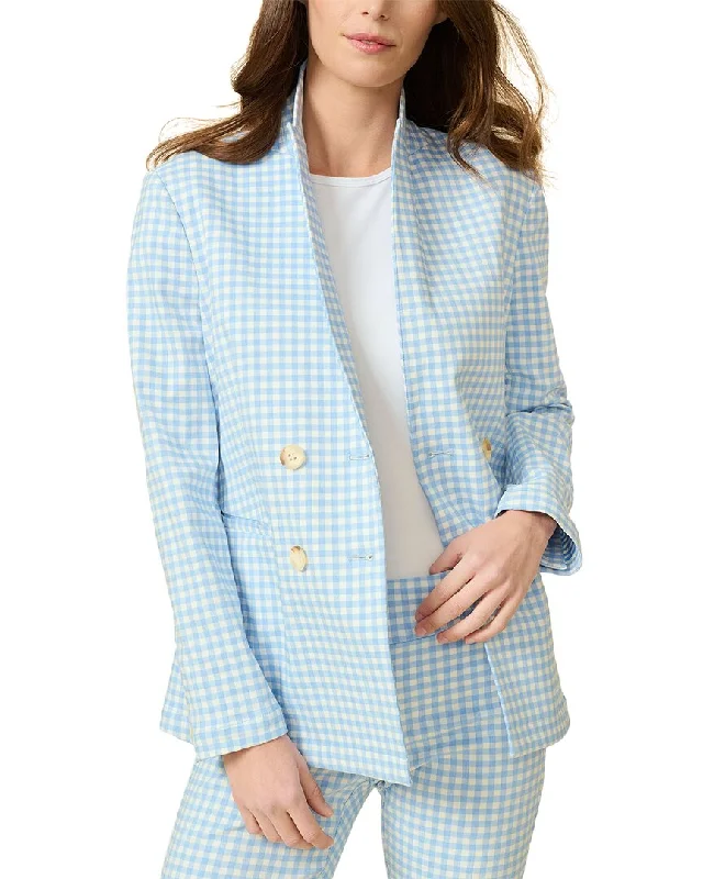 BlazerfanbaseJ.McLaughlin Ressie Gingham Jacket