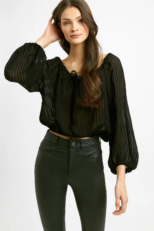 Performance ShirtsElla Drawstring Blouse