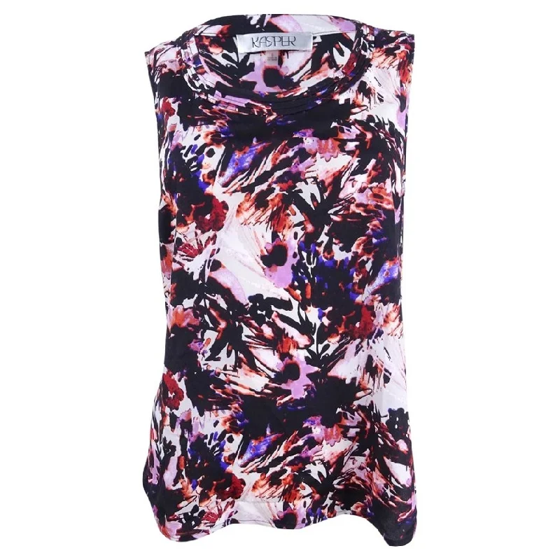 Polyester ShirtsKasper Women's Printed Blouse