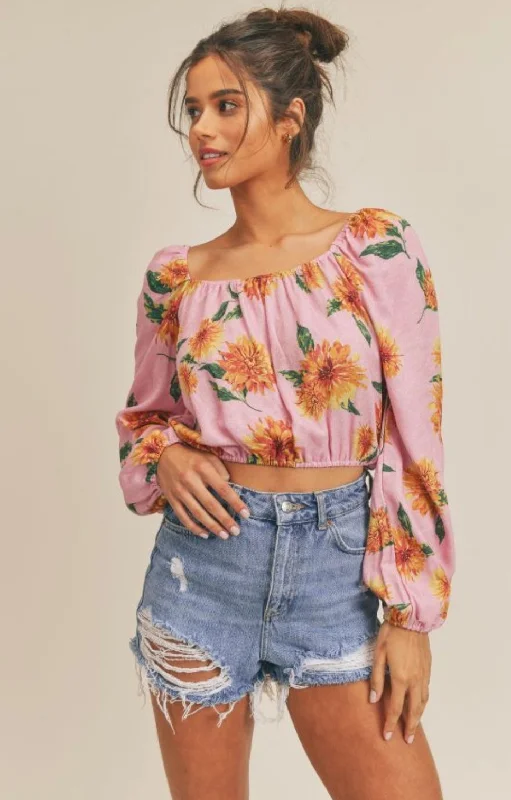 Slim Fit ShirtsRumble In Rio Off The Shoulder Printed Blouse