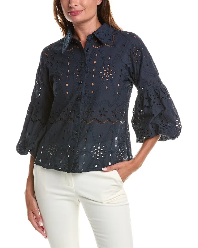 Outdoor ShirtsGracia Eyelet Blouse